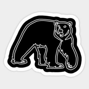 Polar Bear - Simple Version Sticker